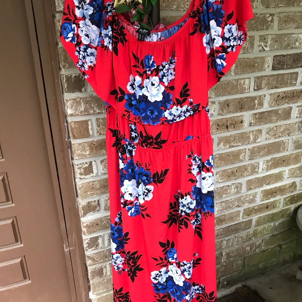 NWOT  Du Jour summer dress Lg